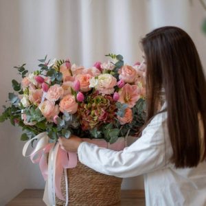 Композиція в корзині №14